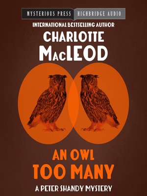An Owl Too Many - Audiobook